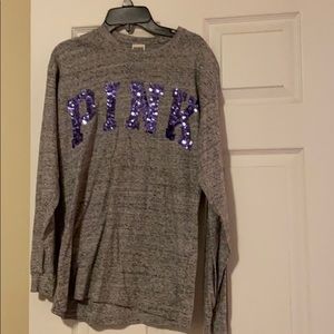 PINK long sleeve tee